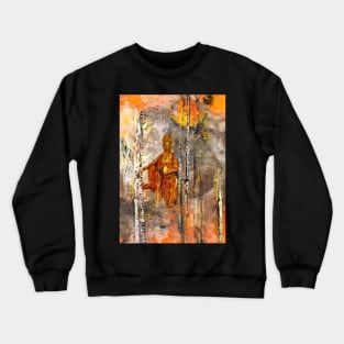 Mamaki in misty forest Crewneck Sweatshirt